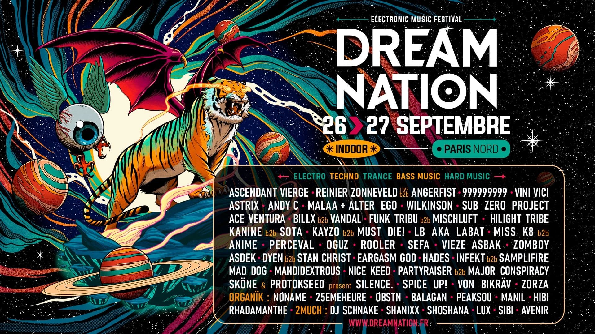 Dream Nation : le rendez-vous incontournable pour les fans de musique techno
