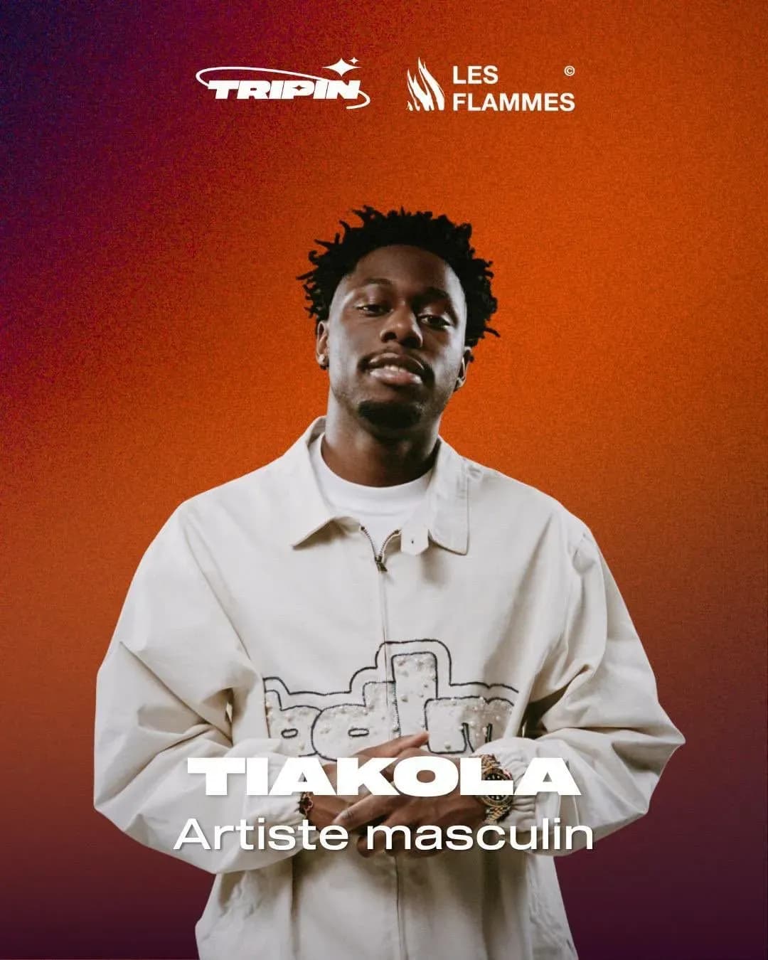 Tiakola X Les Flammes (source: https://x.com/rvpfr__)