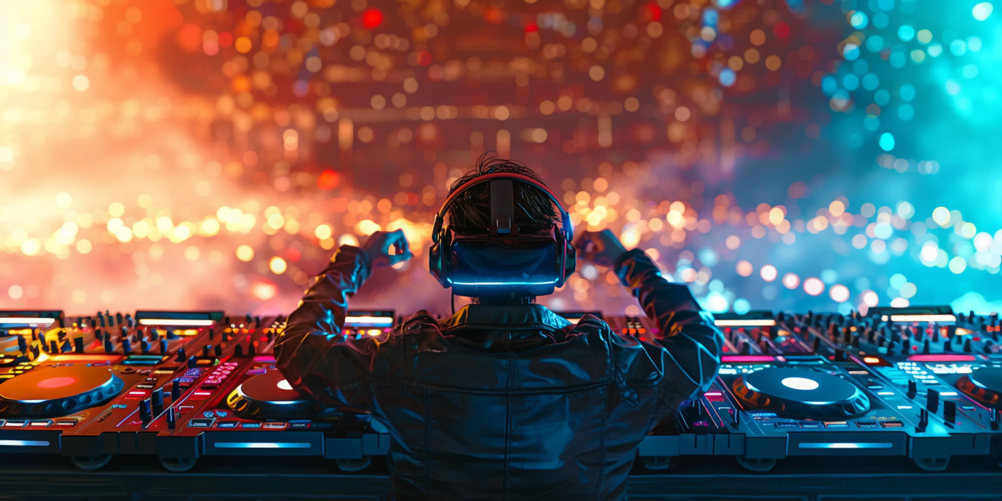 Dj animant une soirée clubbing (source: freepik)