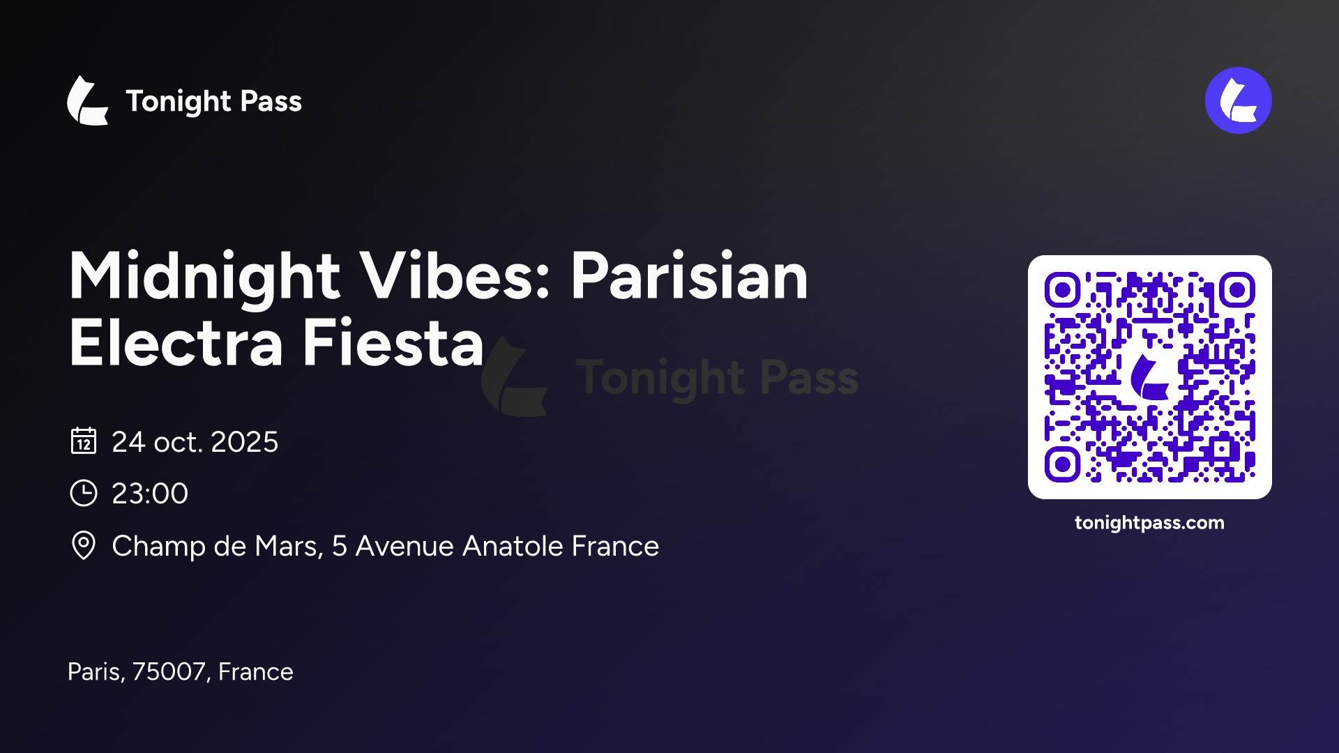 Invitation à l'événement