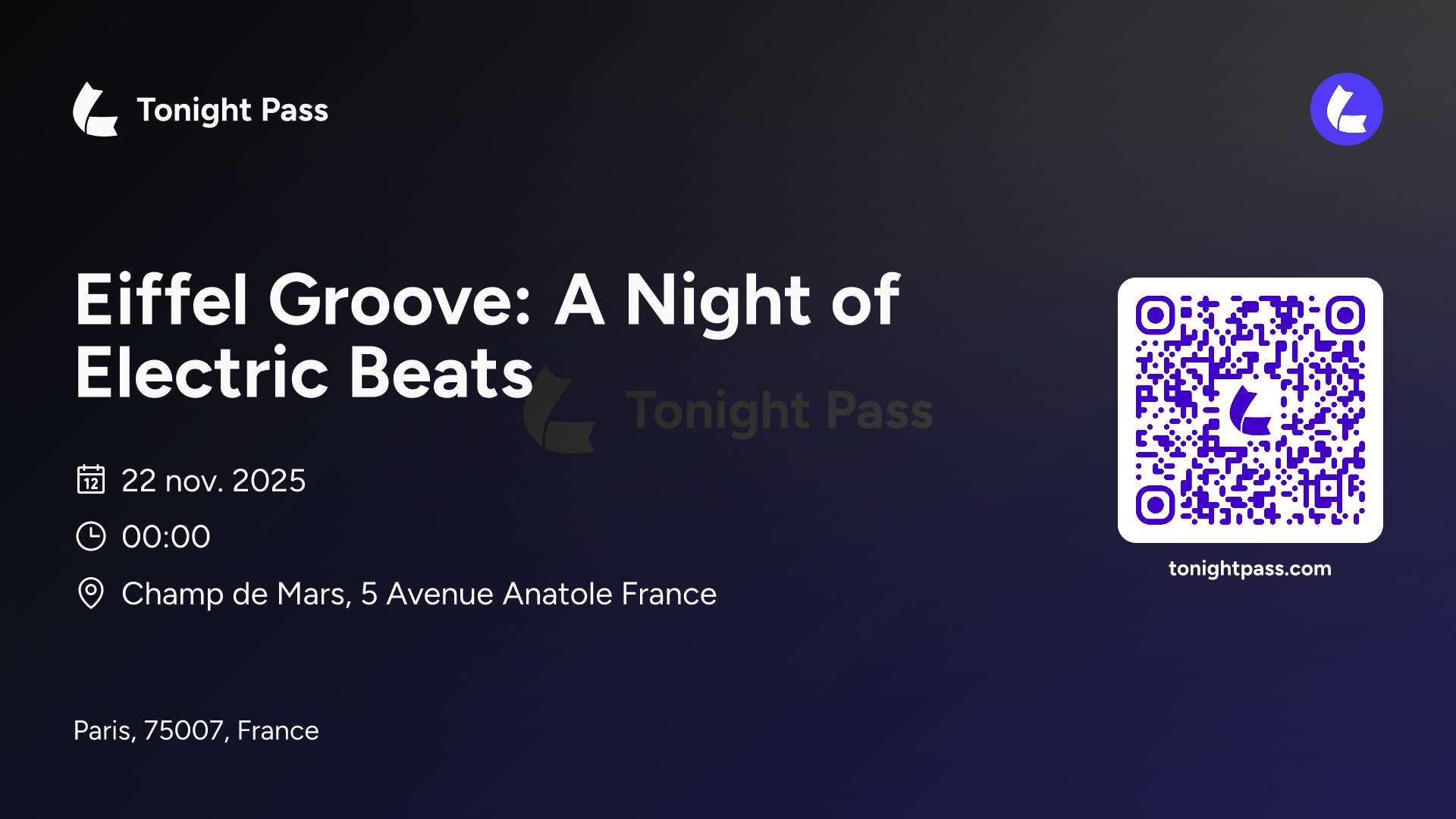 Invitation à l'événement