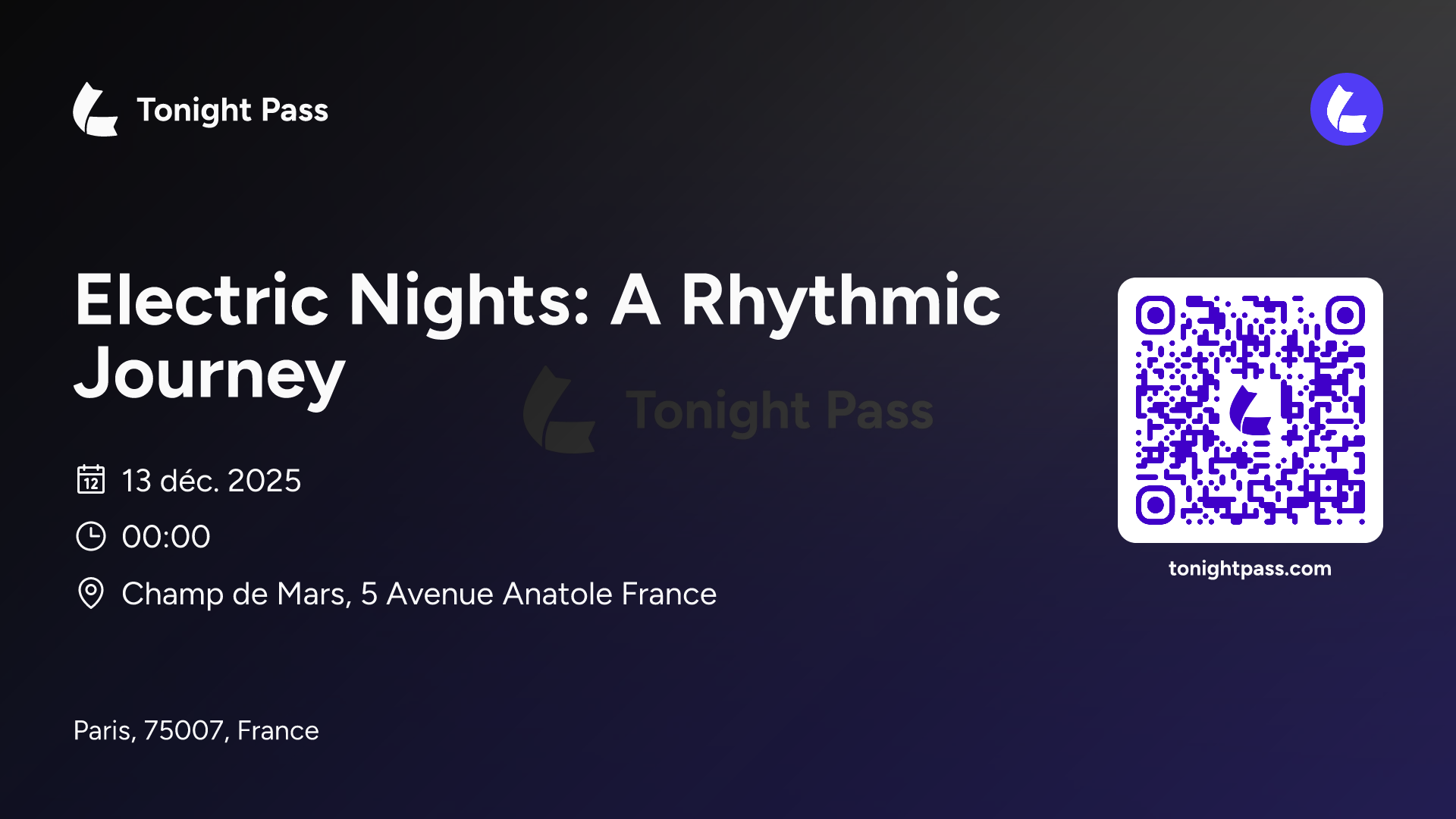 Invitation à l'événement