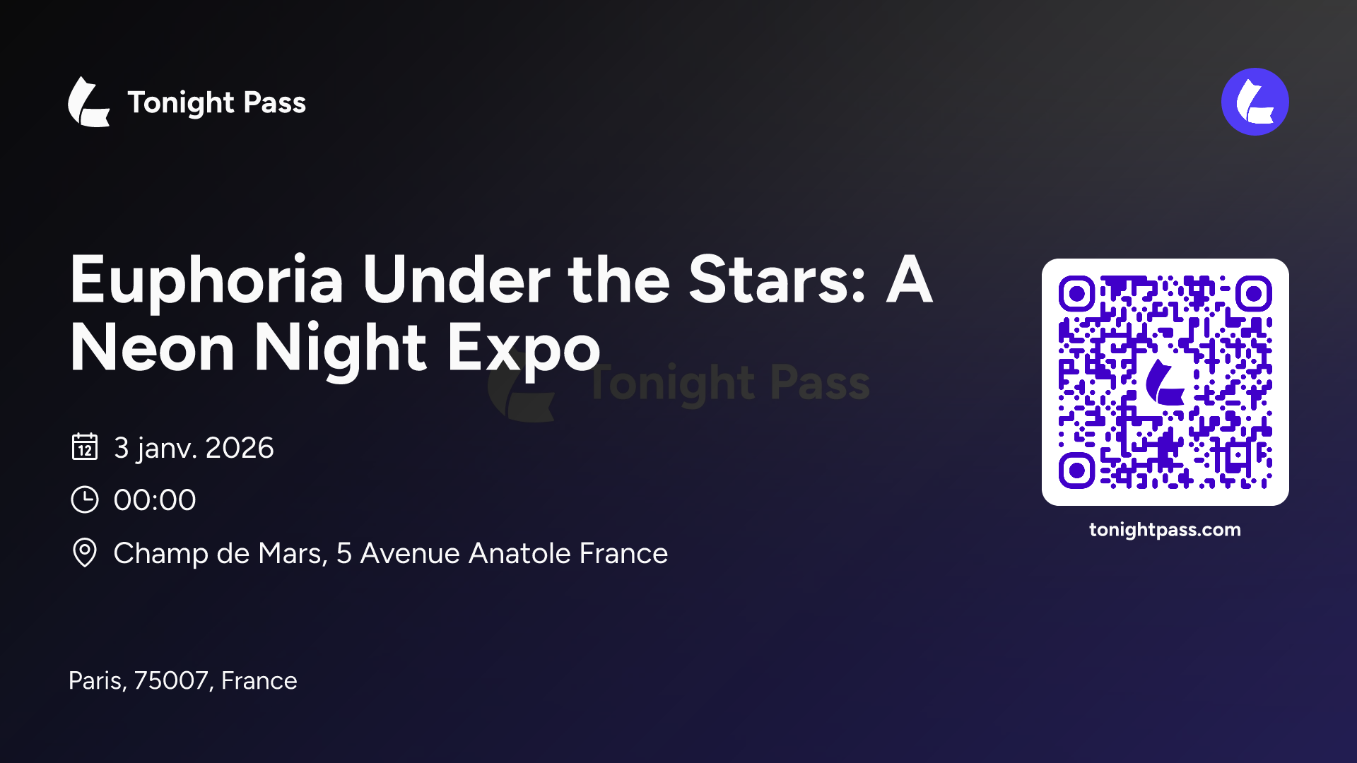 Invitation à l'événement