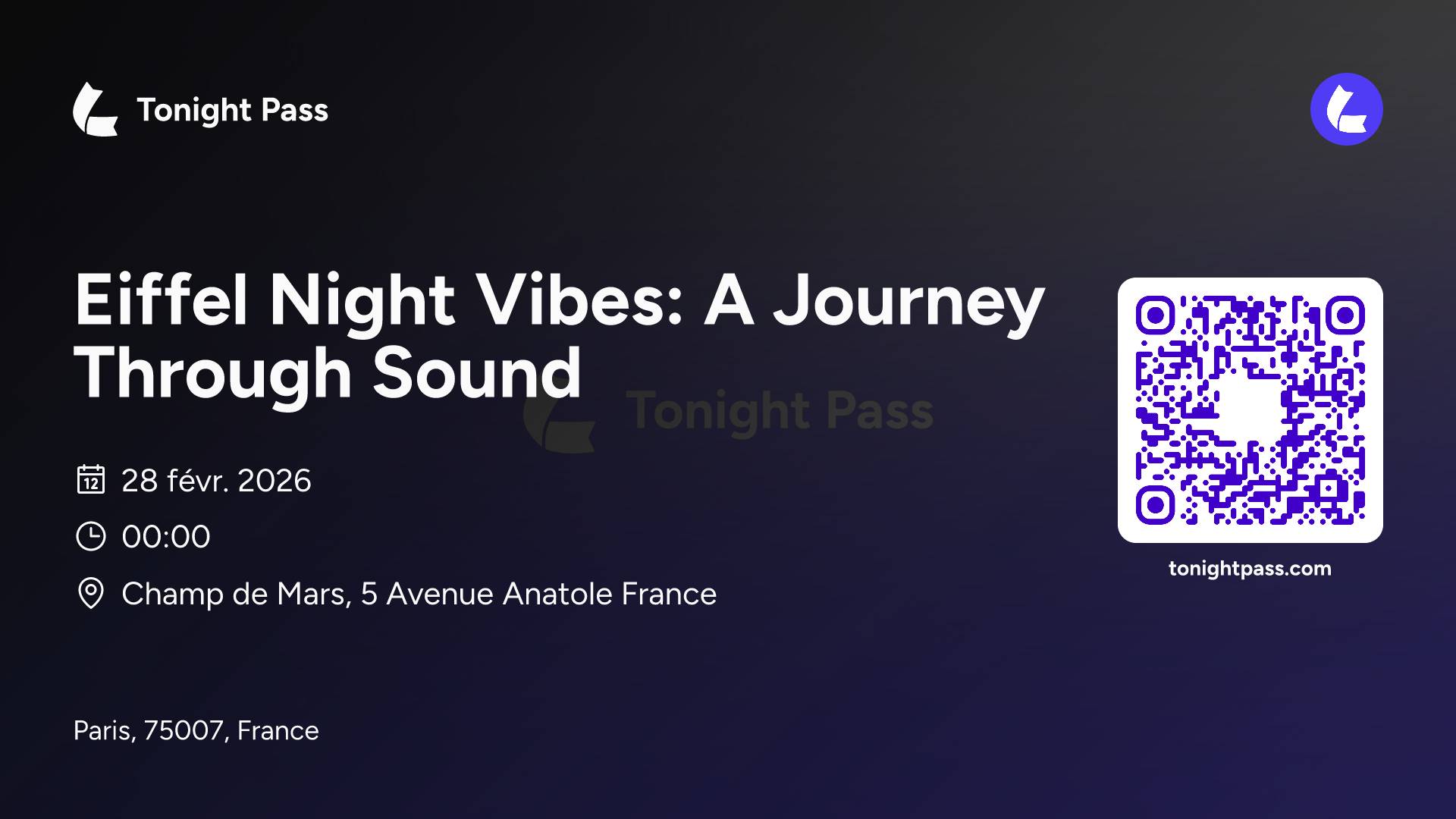 Invitation à l'événement