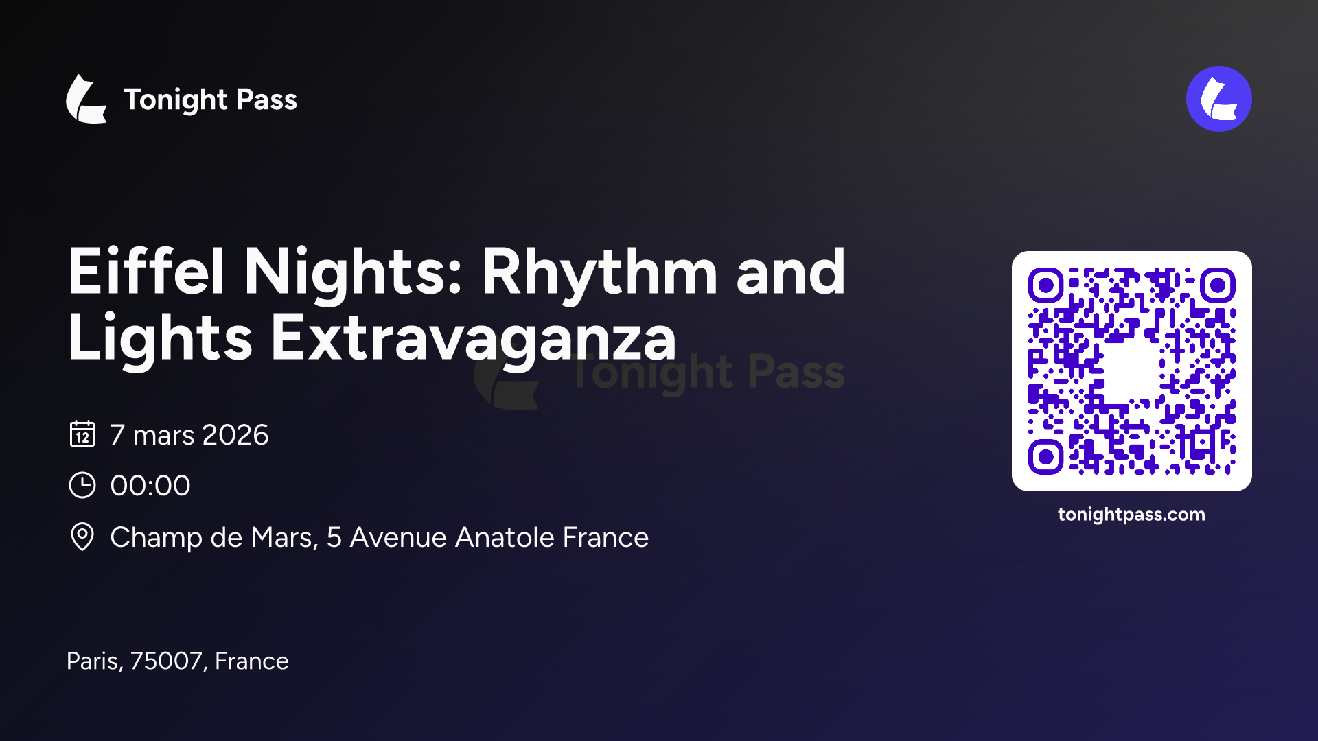 Invitation à l'événement