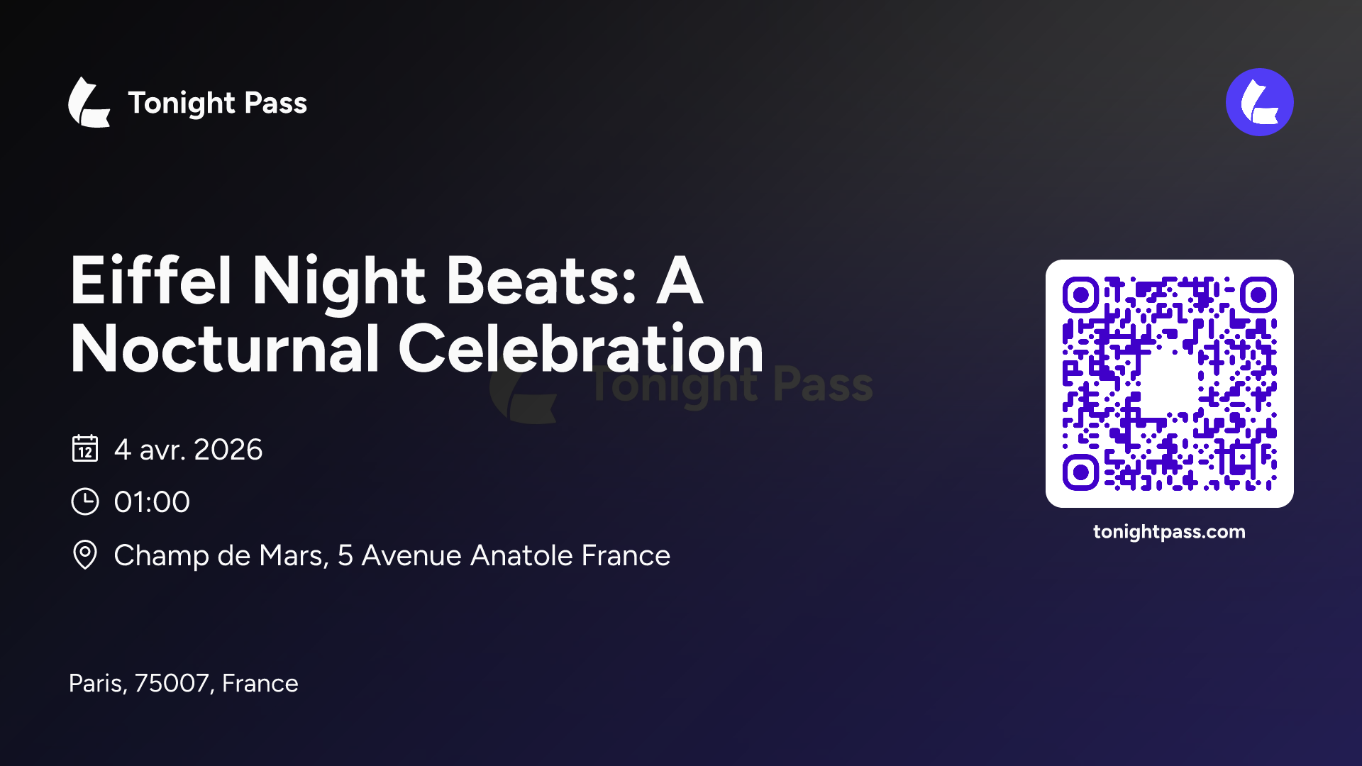 Invitation à l'événement