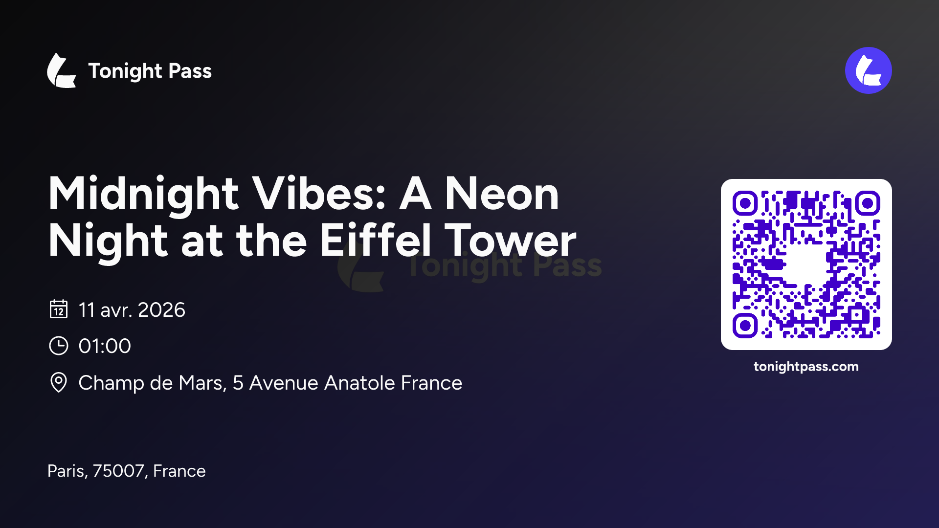 Invitation à l'événement