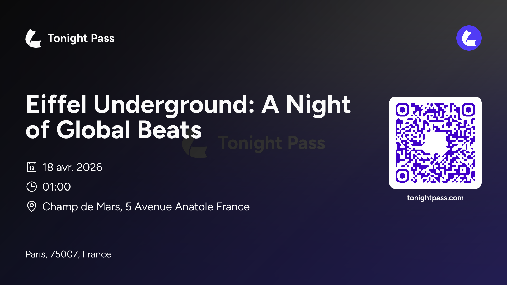 Invitation à l'événement