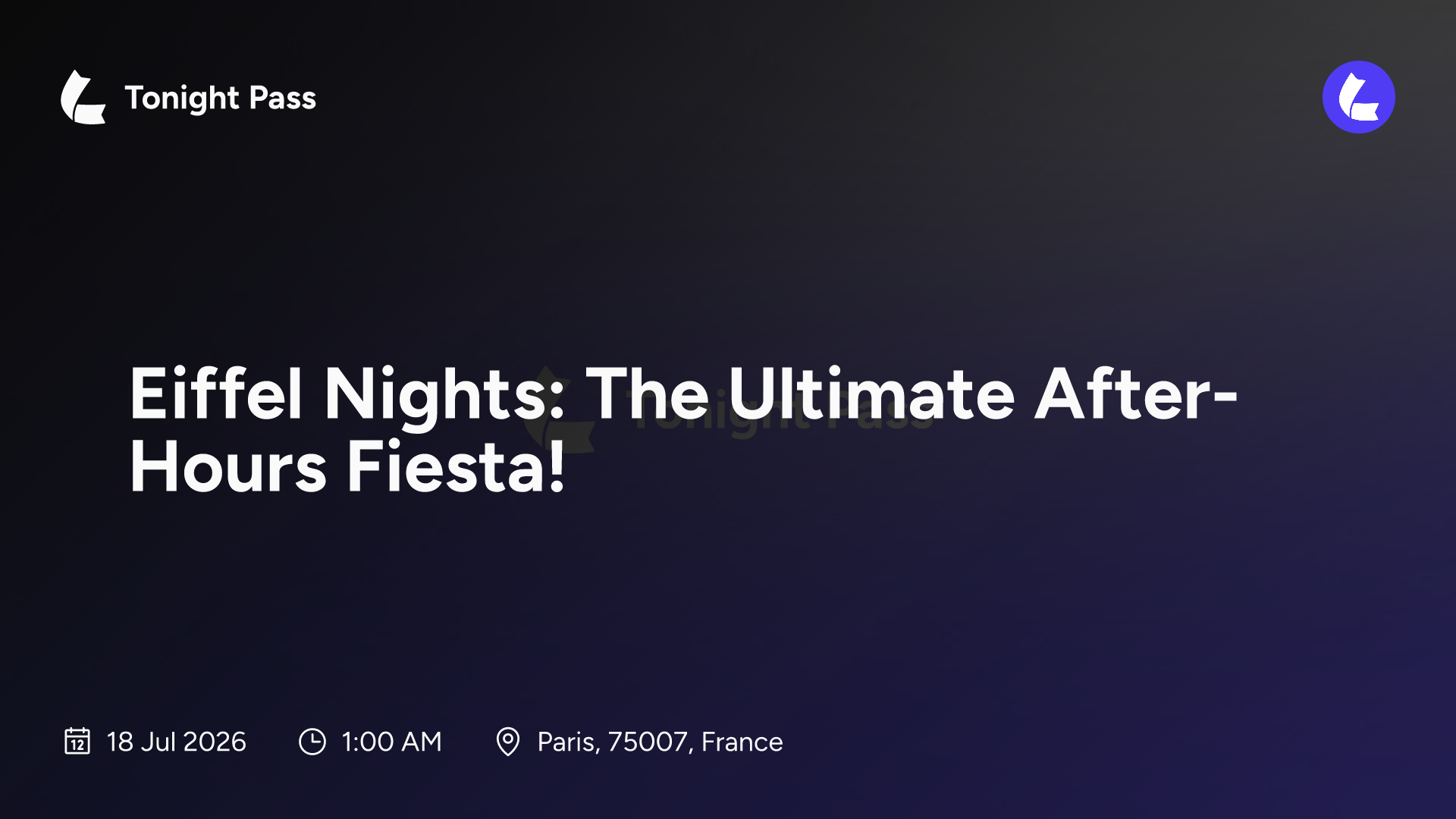 Facebook Event Cover